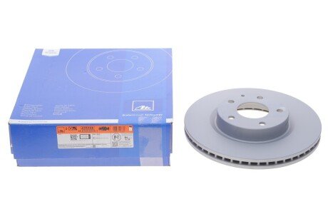 Вентилируемый тормозной диск ate 24012502081