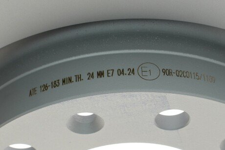 Вентилируемый тормозной диск ate 24012601831