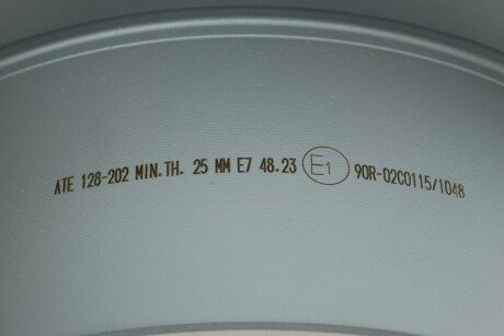 Вентильований гальмівний диск ate 24012802021