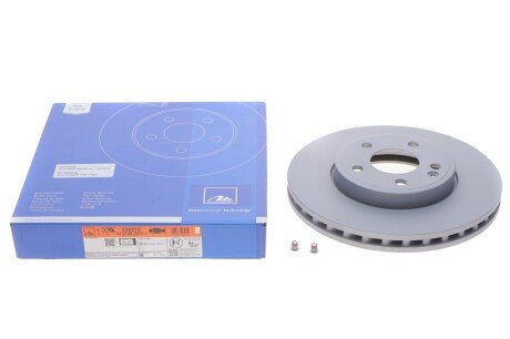 Вентилируемый тормозной диск ate 24012802751