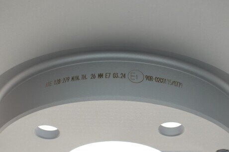 Вентилируемый тормозной диск ate 24012802791