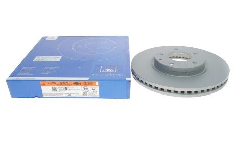 Вентилируемый тормозной диск ate 24012802791