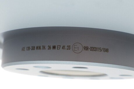 Вентильований гальмівний диск ate 24012803081