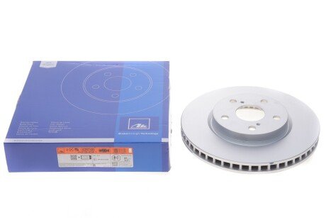 Вентилируемый тормозной диск ate 24012807401