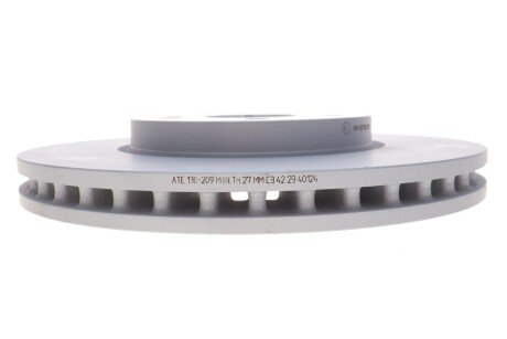 Вентилируемый тормозной диск ate 24013002091