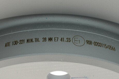 Вентильований гальмівний диск ate 24013002211