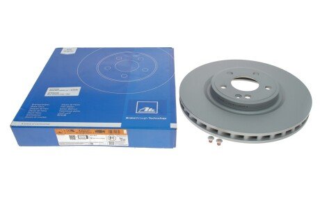 Вентилируемый тормозной диск ate 24013002371