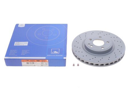 Вентилируемый тормозной диск ate 24013002381