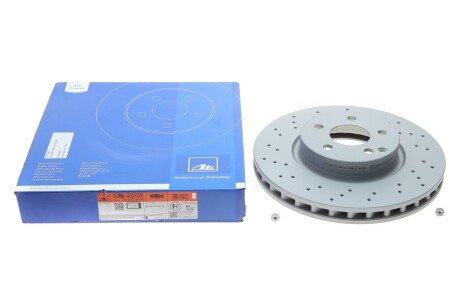 Вентилируемый тормозной диск ate 24013201001