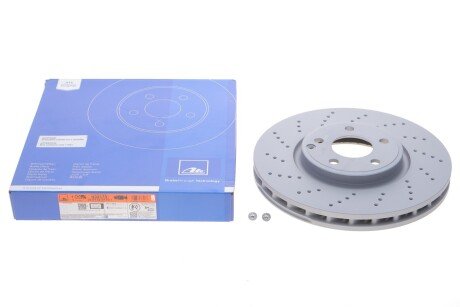 Вентилируемый тормозной диск ate 24013201701