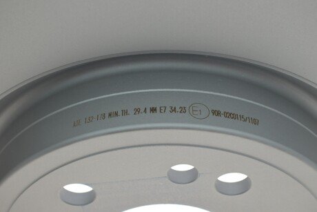 Вентилируемый тормозной диск ate 24013201781