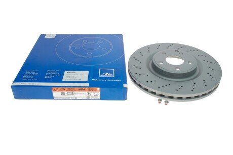 Вентилируемый тормозной диск ate 24013201801