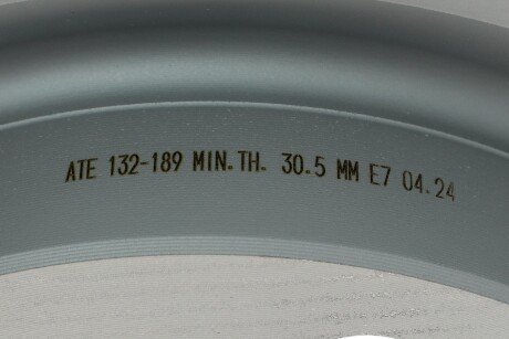 Вентилируемый тормозной диск ate 24013201891