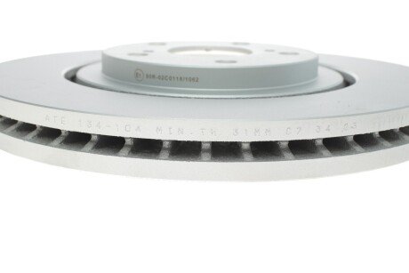 Вентилируемый тормозной диск ate 24013401041