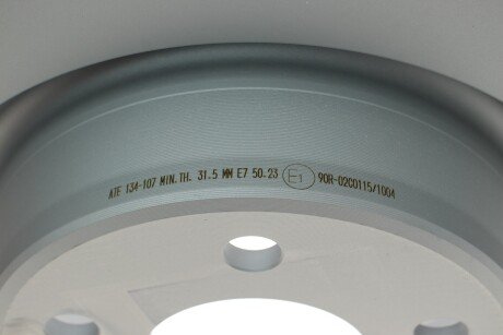 Вентилируемый тормозной диск ate 24013401071