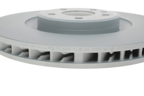 Вентильований гальмівний диск ate 24013401091