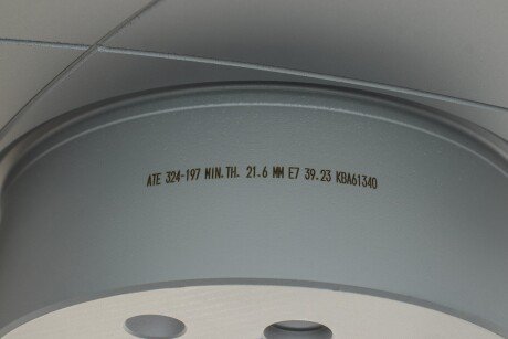 Вентилируемый тормозной диск ate 24032401971