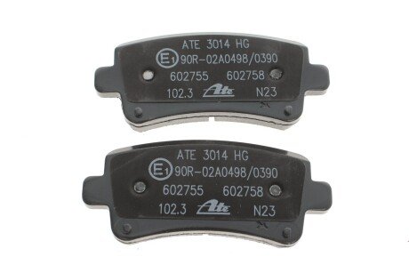 Задние тормозные колодки ate 13046027552