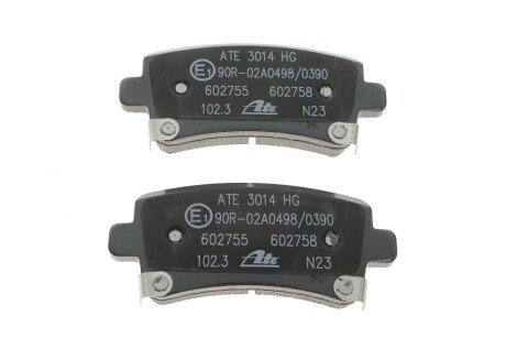 Задние тормозные колодки ate 13046027552