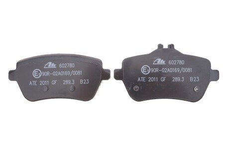 Задні тормозні (гальмівні) колодки ate 13046027802
