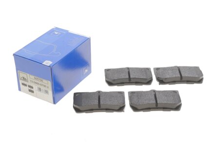 Задні тормозні (гальмівні) колодки ate 13046057902