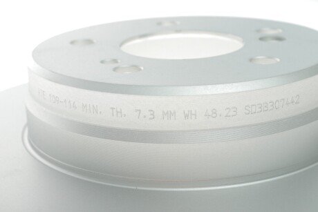 Задній гальмівний (тормозний) диск ate 24010901141