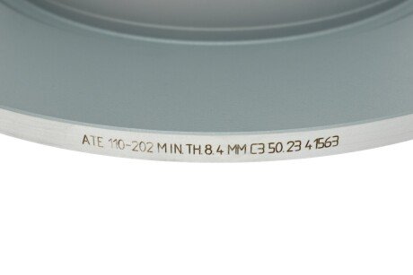 Задний тормозной диск ate 24011002021