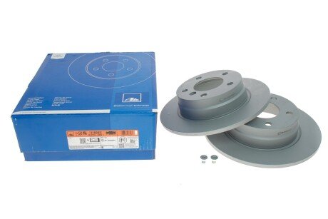 Задний тормозной диск ate 24011002021