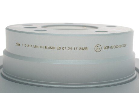 Задний тормозной диск ate 24011003141