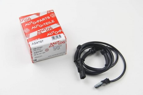 Датчик ABS Renault KANGOO, 08- задний Пр autlog AS4797
