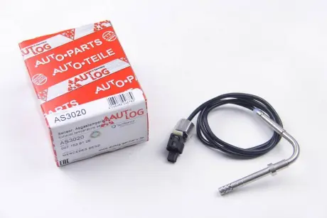 Датчик температуры ОГ MB A,B,E (W169/W245/W212) 2.0D/3.0D 04- (после катализатора) autlog AS3020