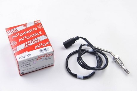 Датчик температуры ОГ SKODA FABIA/ VW POLO 1.2D 09- (перед турбиной) autlog AS3066