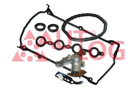 Комплект цепи ГРМ A3/A4/A6/VW Passat 1.8i 97- (цепь IWIS) Autlog KT1008