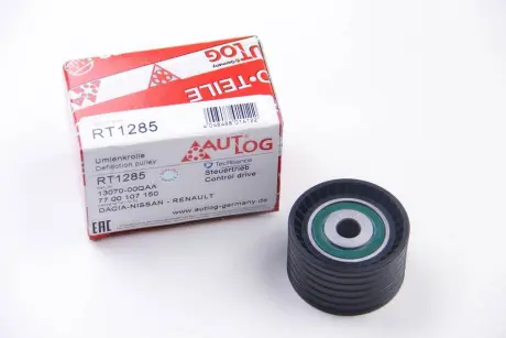 Ролик направляющий ГРМ 1.4-2.0 DUSTER, LOGAN/KANGOO, CLIO, MEGANE 97- Autlog RT1285