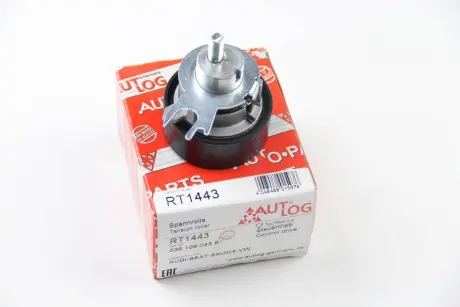 Ролік натяж. ГРМ Caddy III/Golf IV/Fabia/Octavia/A2 1.4/1.6 16V autlog RT1443 u043du0430