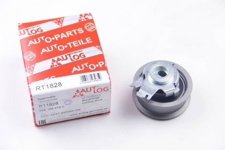 Ролик натяжной ГРМ AUDI A3/A4/SKODA FABIA/OCTAVIA 1.0-1.6 04.11- autlog RT1828