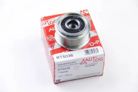 Шкив генератора Ducato/Boxer/Transit 2.2JTD/HDI/TDCI 06- Autlog RT5036
