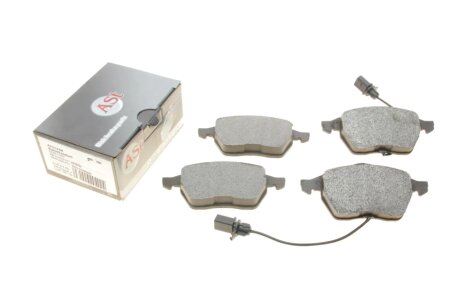 Комплект гальмівних колодок auto standart AST676d