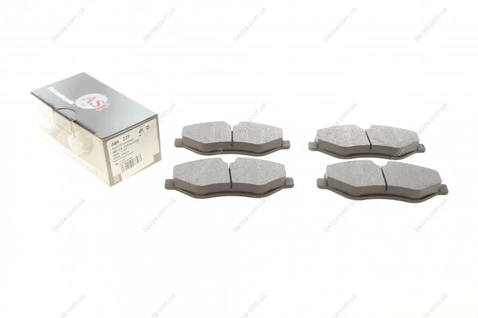 Тормозные колодки AUTO STANDART AST229