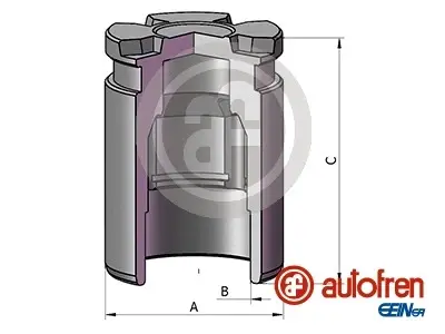 Поршень заднього гальмівного супорта Autofren Seinsa D025805