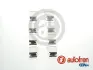Комплектующие колодок дискового тормоза Autofren Seinsa D42343A (фото 1)