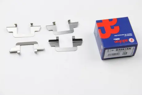 Монтажный к-кт тормозных колодок перед POLO/CITROEN C3 02- autofren seinsa D42819A