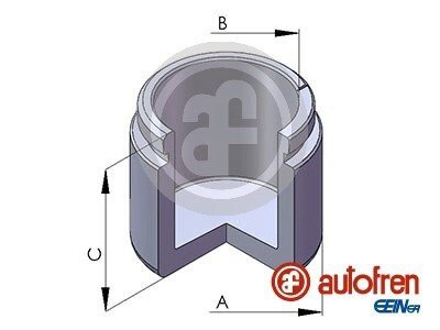 Поршень переднього гальмівного супорта autofren Seinsa D025137