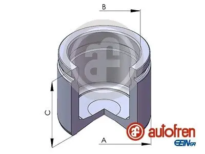 Поршень переднего тормозного суппорта autofren seinsa D025209