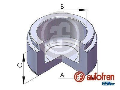 Поршень переднього гальмівного супорта autofren Seinsa D025489