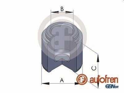 Поршень переднього гальмівного супорта autofren Seinsa D02552