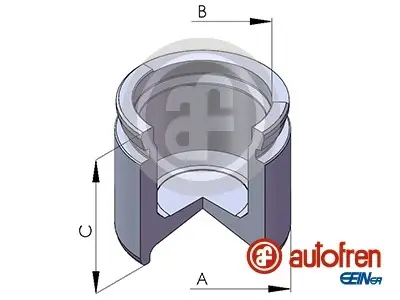 Поршень переднього гальмівного супорта Autofren Seinsa D0 2562