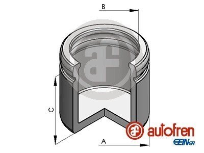 Поршень переднього гальмівного супорта autofren Seinsa D025679