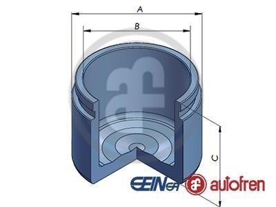 Поршень переднього гальмівного супорта autofren Seinsa D025421