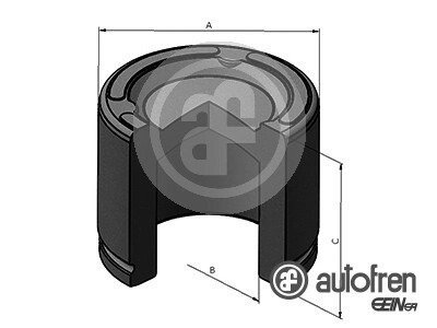 Поршень заднього гальмівного супорта autofren Seinsa D025461 на Jeep Cherokee